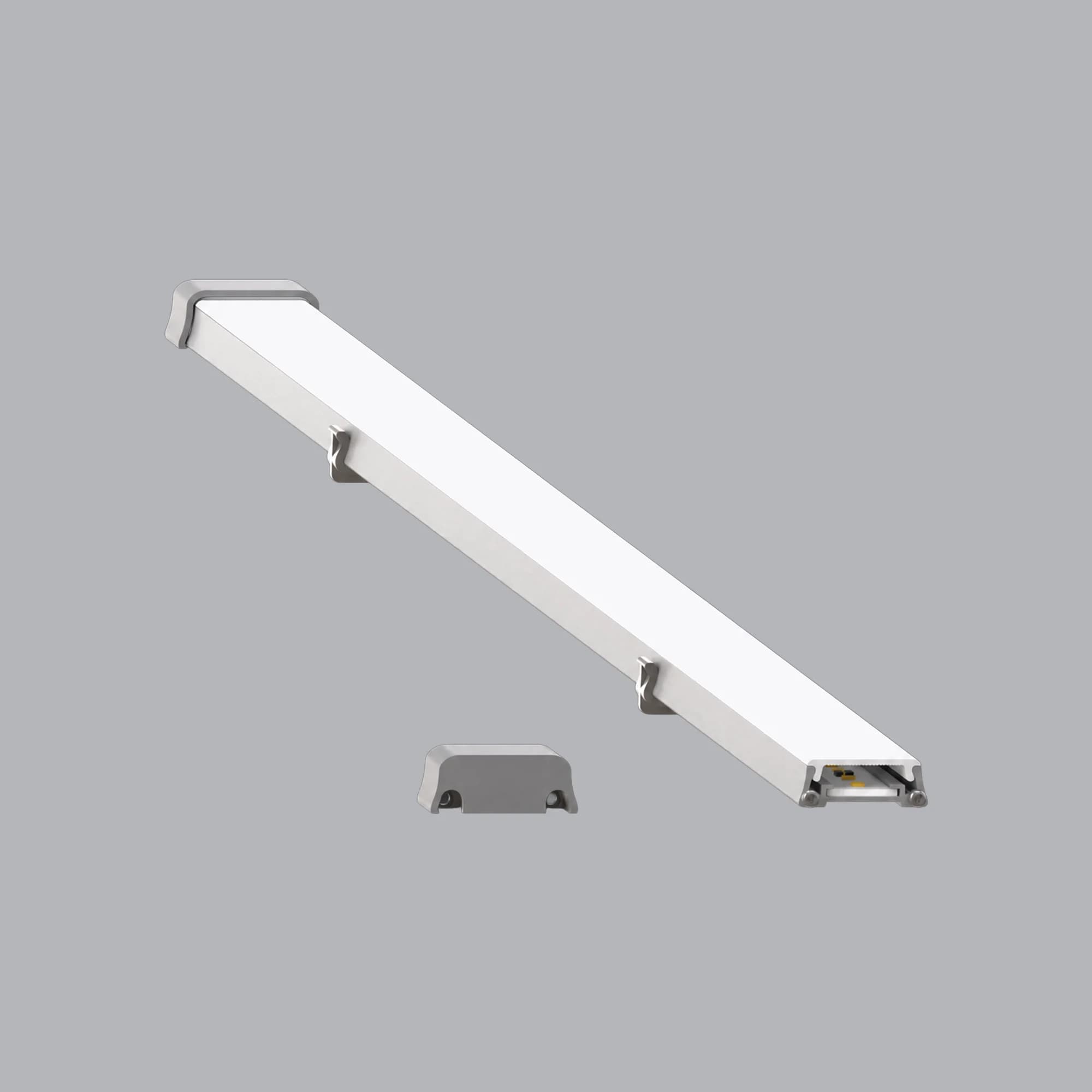 Alüminyum LED Bar Sıva Üstü 30x9 mm – Lamptime BA10