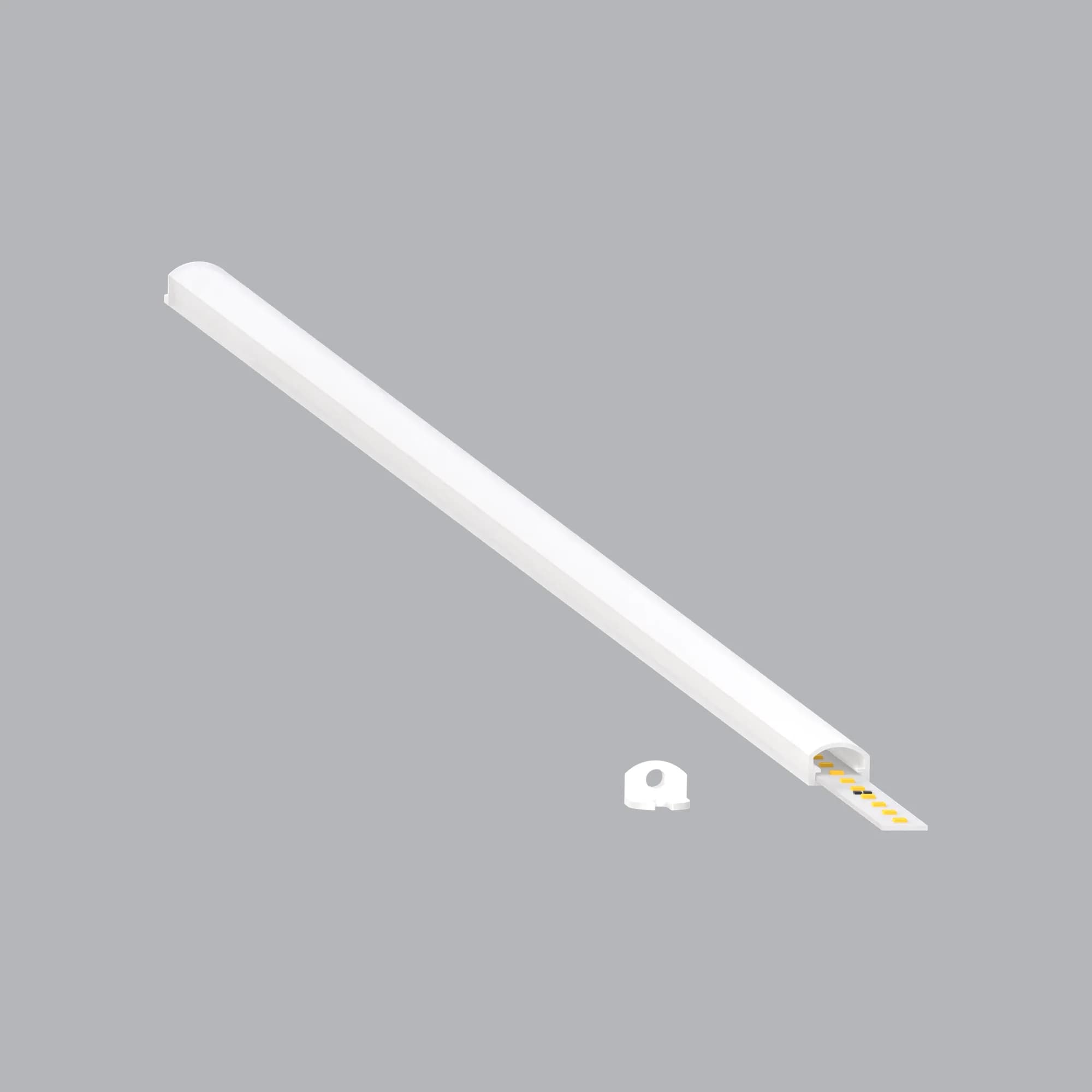 Alüminyum LED Bar Sıva Üstü PC 13.5x10 mm – Lamptime BA15