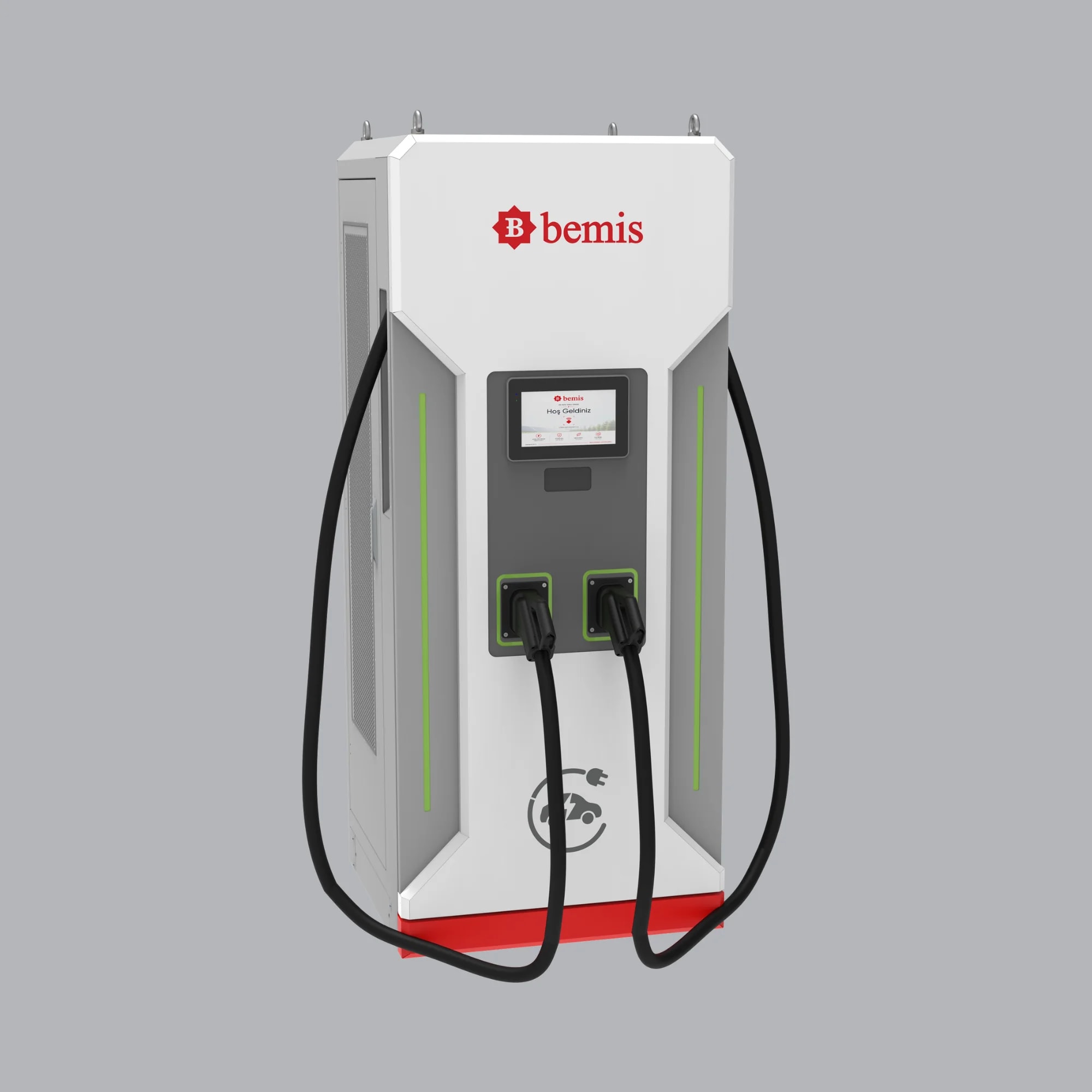 Bemis BEVDC 80–200 kW DC Hızlı Şarj İstasyonu (Çift CCS2)