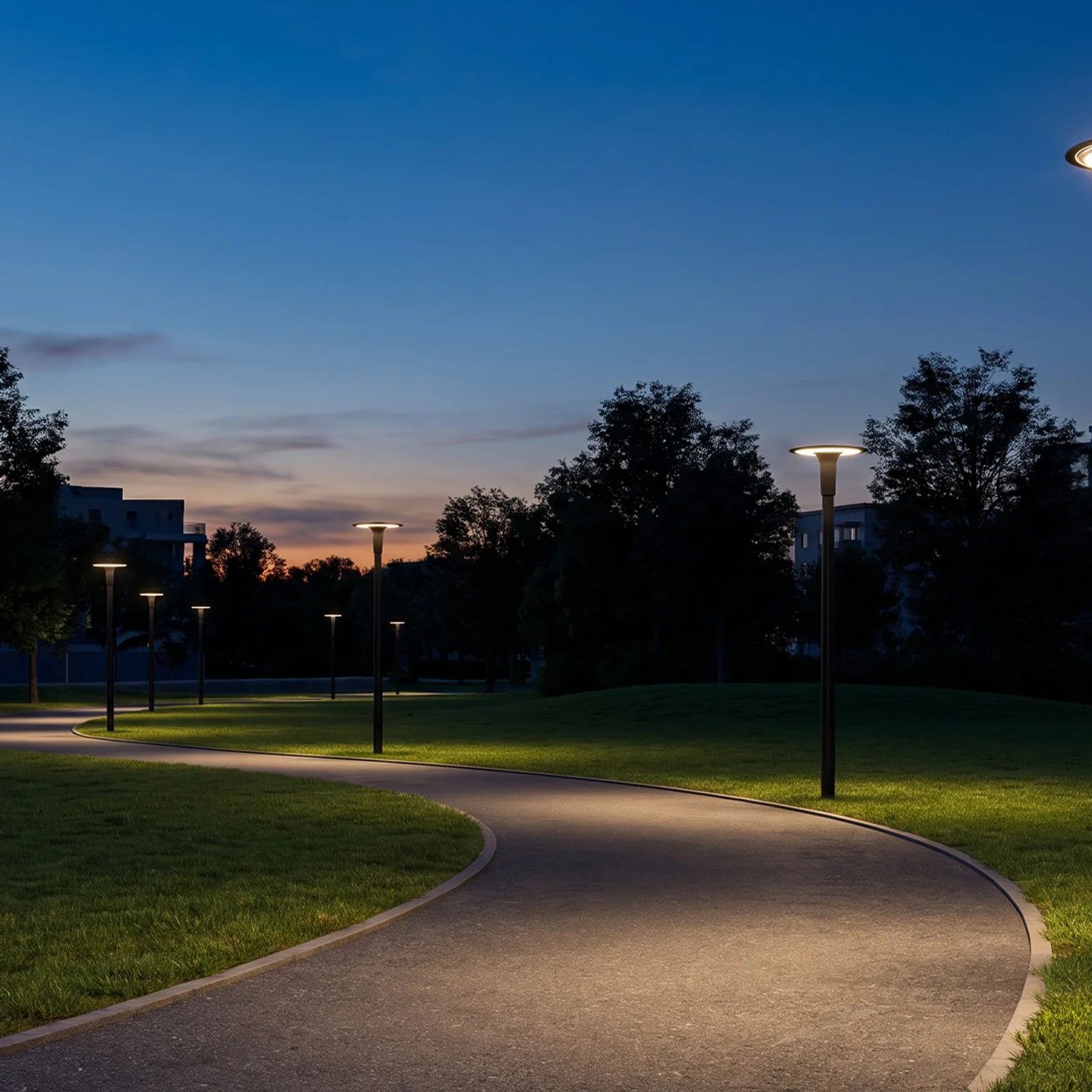 Post-top Garden Light IP66 – Lamptime GR23