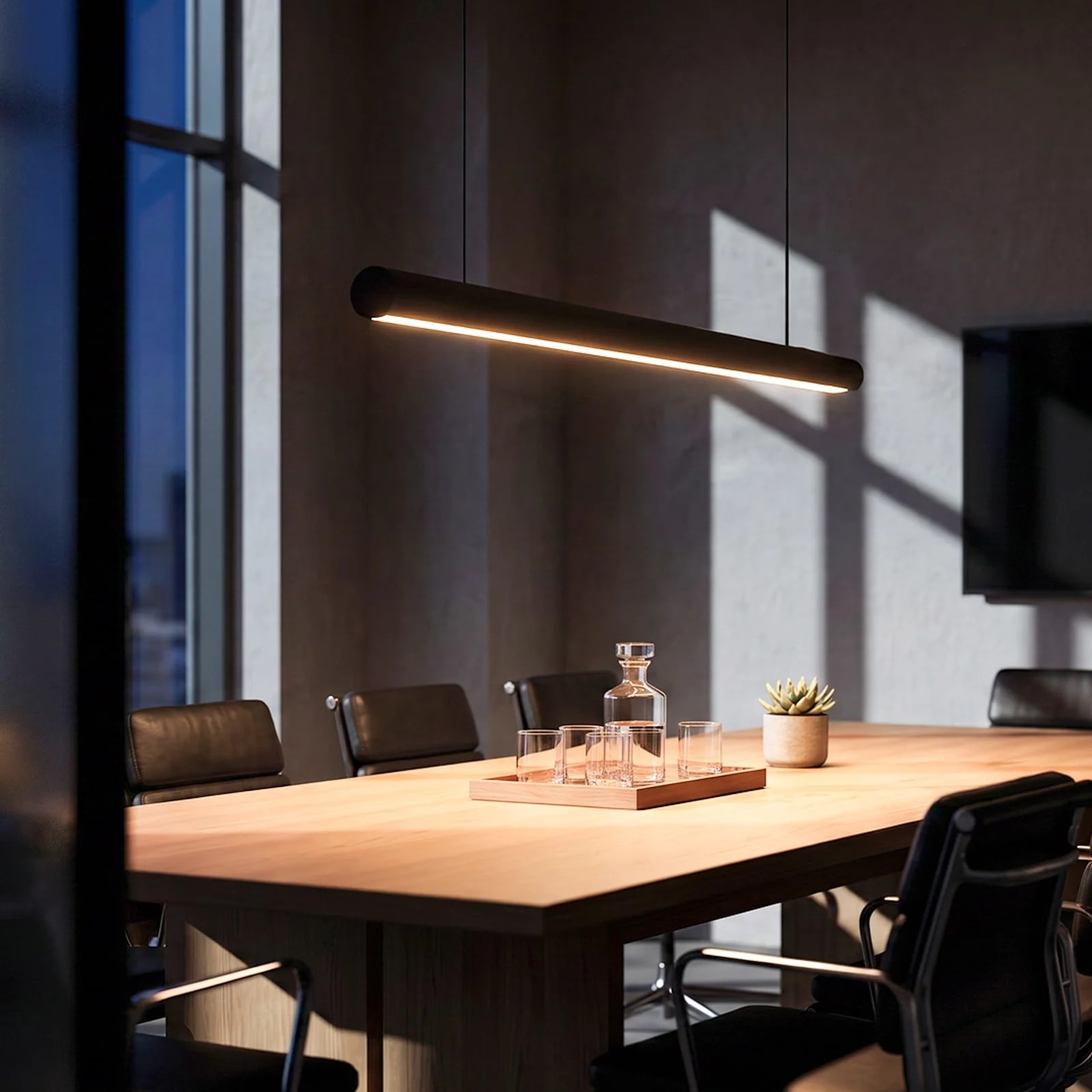 Sıva Üstü Lineer LED Armatür Lensli Ø70 – Lamptime LS20