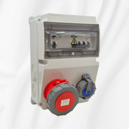 BD2M6130-1020-X Bemis Kombinasyon Panosu 1 Ad. 5x32A Priz - 1 Ad. 1x16A Priz (IP66)