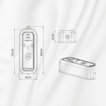 BEV-1111-0001 Bemis 2,3 – 3,7 kW Taşınabilir Elektrikli Araç Şarj Cihazı (5 Metre Kablolu) (2)