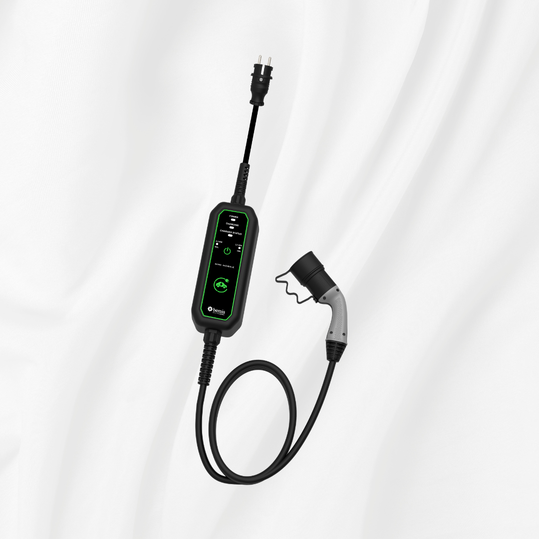 BEV-1111-0001 Bemis 2,3 – 3,7 kW Taşınabilir Elektrikli Araç Şarj Cihazı (5 Metre Kablolu) BEV-1111-0001 Bemis 2,3 – 3,7 kW Taşınabilir Elektrikli Araç Şarj Cihazı (5 Metre Kablolu)