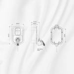 Bemis 22 kW Elektrikli Araç Şarj Cihazı (5 Metre Kablolu) - Görsel 2