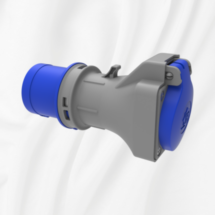 BKT-0502-2000 Bemis 30cm Kablolu 3x16A Fiş - 1x16A Priz Adaptör