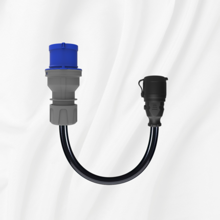 BKT-0802-2211 Bemis 30cm Kablolu 3x32A Fiş - 1x16A Priz Dönüştürücü