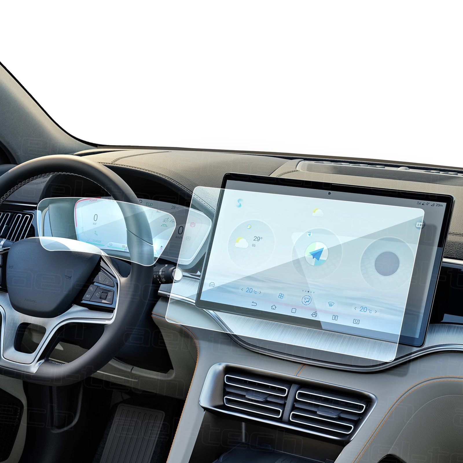 BYDSEALUDMI2025GUNCEL1.jpg BYD Seal U Dm-i 2024-2025 Uyumlu 15,6 İnç Navigasyon ve Dijital Gösterge 9H Nano Koruyucu 2'li Set - Görsel 1