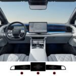 BYD Sealion 7 Navigasyon, Dijital Gösterge ve Sağ Panel 9H Nano Ekran Koruyucu 3'lü Set 2025 - Görsel 2