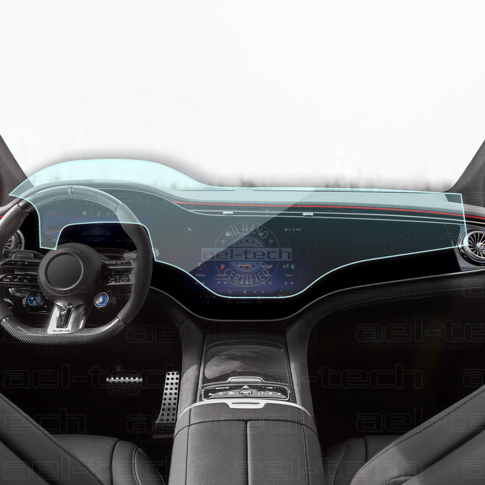 MercedesEQSEkranKoruyucu1-scaled-1.jpg Mercedes EQS Maybach Uyumlu Navigasyon ve Dijital Gösterge 9H Nano Ekran Koruyucu - Görsel 1