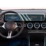 Mercedes EQA Dijital Gösterge ve Multimedya Ekran Koruyucu 9H Nano