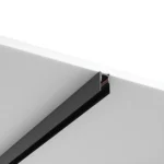Braytron Klasik M20A magnet ray profili, siyah alüminyum, sıva altı — Sıva Üstü Derin · 1 Metre