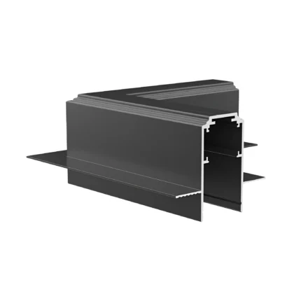 Braytron M20A magnet ray L köşe dönüş aparatı, sıva altı ve sıva üstü — TR01 Trimless Sıva Altı Tavan L Dönüş