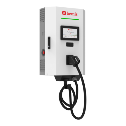 Bemis 40 kW DC hızlı şarj istasyonu, tek CCS2 soketli, duvar ve direk tipi montaj seçenekleri - 2
