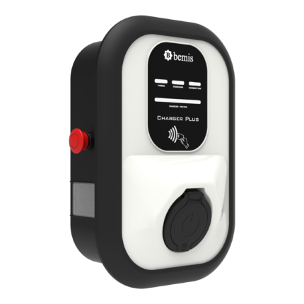 Bemis Charger Plus 2 pano prizli akıllı şarj istasyonu, 4-22 kW ayarlanabilir, cihaz üzerinde Type 2 soket