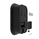 Bemis Charger Plus ve Charger Pro şarj istasyonu, arka görünüş ve duvar montaj braketi - 2