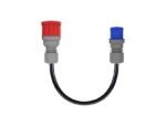 Bemis CEE fiş priz dönüştürücü adaptör, 30 cm kablolu - 7