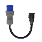 Bemis CEE fiş priz dönüştürücü adaptör, 30 cm kablolu - 8